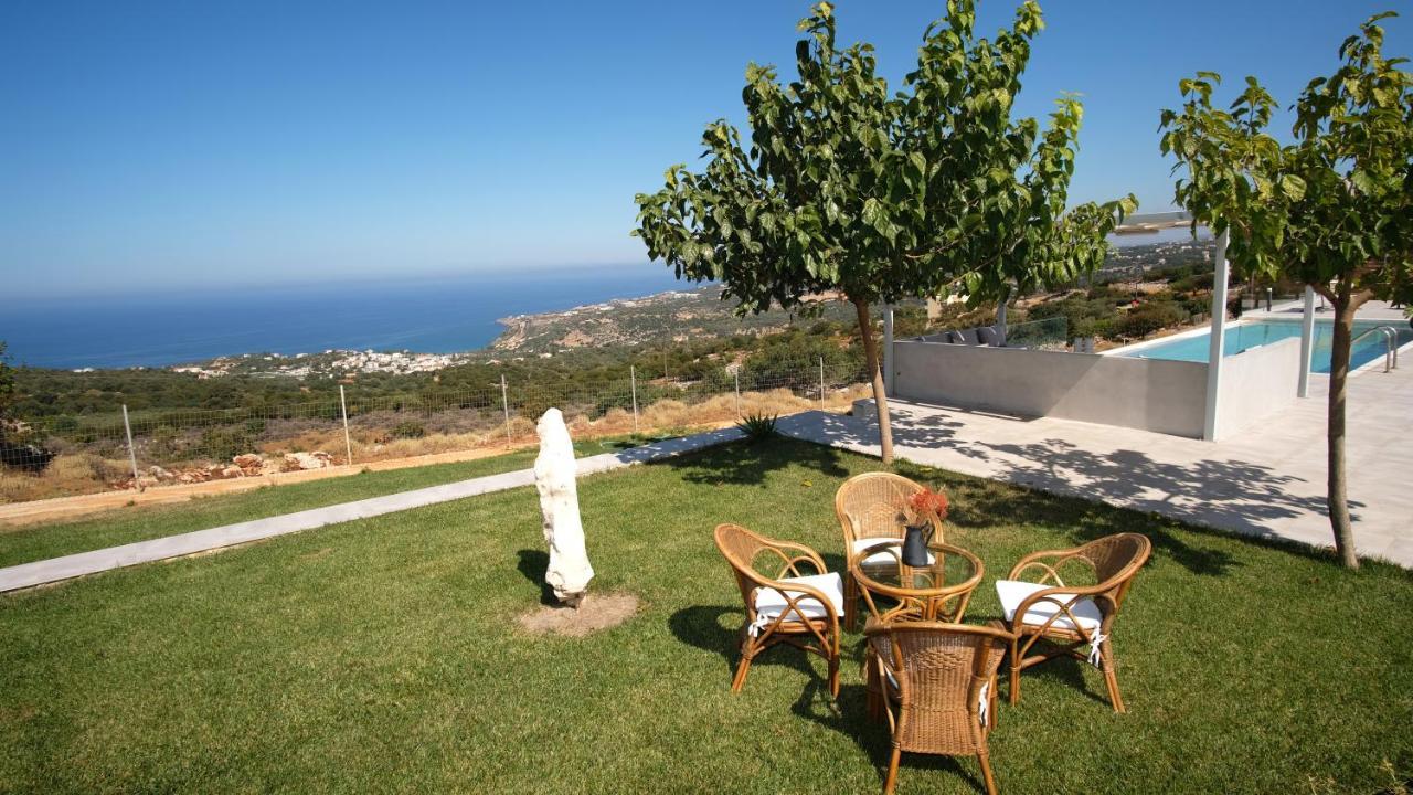 Eva Villas West With Infinity Pool & And Panoramic Sea View Gerani Chanion Екстериор снимка
