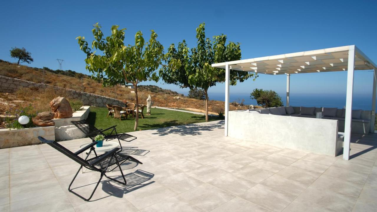 Eva Villas West With Infinity Pool & And Panoramic Sea View Gerani Chanion Екстериор снимка