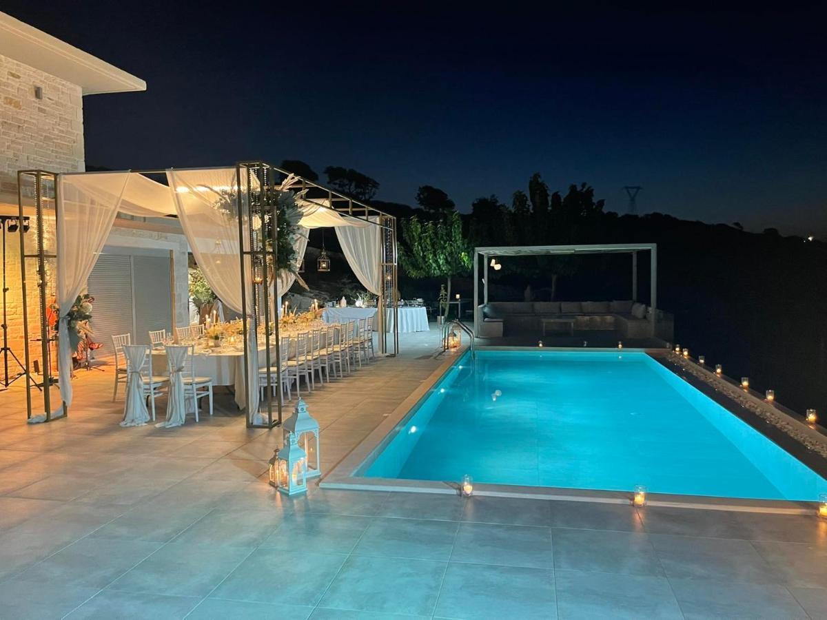 Eva Villas West With Infinity Pool & And Panoramic Sea View Gerani Chanion Екстериор снимка
